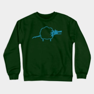 Wolf in sheep's clothing icon Crewneck Sweatshirt